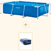 Intex Rechteckiger Frame Pool - 260x160x65 cm - 2-teilig S21249