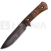 Trc knives Apocalypse Elmax Post Apo Finish Messer, Torched Micarta