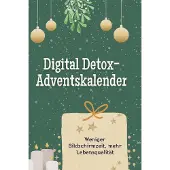 Sonstige Verlage Adventskalender zum Digital Detox – 24 Türchen für eine bewusste Auszeit