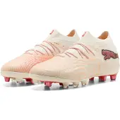 Puma Fußballschuhe Future 9.1 "Sugared Almond-White-Ultra Red-Black" für Unisex