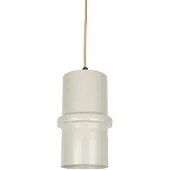 AnLi Style Pendelleuchte Duct S aus Eisen in Grau mit E14-Fassung fürs Wohnzimmer