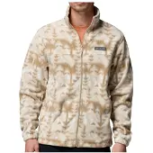 Columbia - Steens Mountain Printed Jacket - Fleecejacke Gr XL beige