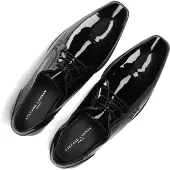 Stefano lauran Herren Business Schuhe 84707 - Zwart - Größe 41
