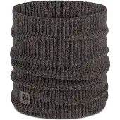 Buff - Knitted Neckwarmer Upcycled Thier - Halstuch Gr One Size grau