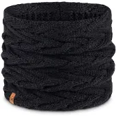 Buff - Knitted & Fleece Neckwarmer Caryn - Schal Gr One Size schwarz