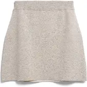 Armedangels - Women's Cotton-Wool Mini Knit Skirt - Rock Gr XS grau