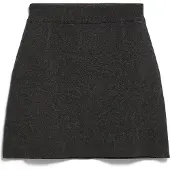Armedangels - Women's Cotton-Wool Mini Knit Skirt - Rock Gr L schwarz