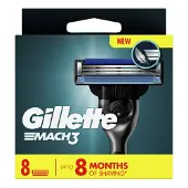 Gillette Mach3 Blades 8 pieces