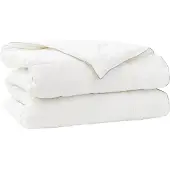 vidaXL Bettdecke 140x200 cm Winter 450 GSM Australische Wolle Weiß