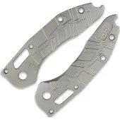 Lex Custom International Microtech Stitch Glass Bead blasted V2 Handle scales