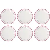 Villeroy & Boch Speiseteller "Speiseteller Fleur Couleur ø 26,6 cm 6er Set"