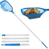 OEM Schwimmbadreinigung - 150cm Abwasserschleuder, Bodenreiniger mit 1,14m Aluminiumstahl, 13cm Tiefe