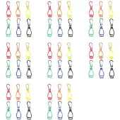 ISTOVO 48 Stück Handschuhclips für Arbeitshandschuhhalter Handschuhgürtelclip mit Metallkarabinern für Bauarbeiterschutzarbeit