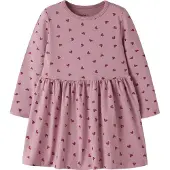Name it Jerseykleid "NMFVIVIAN LS DRESS" Baumwollmischung, regular fit