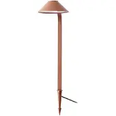LINDBY LED-Erdspießleuchte Capelo, tonfarben, 78 cm, IP65