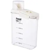 Semoic Versiegelter Grobkorntank, Haushaltsküche, Reislagertank, Insektensicherer, Feuchtigkeitsbeständiger Getreidelagerbehälter, 2800 Ml