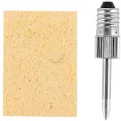 Torribaly USB-LöTkolbenkopf E10-Schnittstelle Akku LöTkolben LöTkolbenkopf LöTkolbenkopf mit Gewinde (Spitz)