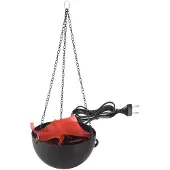 Semoic 3D-Fake-Fire-Licht, HäNgendes LED-Flammenlicht, KüNstliche LED-Seidenflamme, BüHneneffektlicht, Realistische Lagerfeuerlampen-Requisite