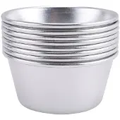 Semoic 8 StüCk Einzelformen Puddingformen Tassen -Schokoladenschmelzpfannen Antihaft-Cupcake-Kuchen-Keks-Puddingform