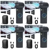 ISTOVO 4X Turbo-Gebläse, -Turbo-Schneefräse, Hand-Schneefräse, Hand-Kleinwagen-Schneefräse, --Schneefräse mit LED