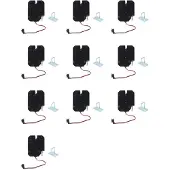 ISTOVO 10X 12 V 2 A Elektromagnetschloss Ausfallsichere Haltekraft Elektromagnetisches Türzugangskontrollsystem Schrankkästen