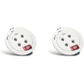 Torribaly 2X Notleuchte mit 4 LEDs, Eingebauter Lithiumbatterie, Deckenleuchte