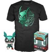 Funko POP! Pop! My Hero Academia Und Kurzarm-t-shirt Deku Mit Helm Mehrfarbig L Mehrfarbig L