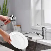 Markenlos Küchenarmatur - Hochwertige Messingausführung - Universal