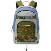 Dakine Grom 23L Rucksack Grau – Gepolstertes Laptopfach, Brillenfach & Skateboard-Gurte – Recyceltes Material (47 x 33 x 19 cm)
