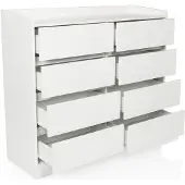 Hjh LIVING Kommode mit 8 Schubladen OSOYRO Sideboard Schrank 98.5 x 110.0 x 38.0 cm