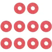 ISTOVO 10 Stück Gitarrengurtverschluss Gitarren-Gummi-Gurtverschlüsse Gitarrenschutz Sicherer Sicherer Gitarrengurtverschluss für E-Gitarre D