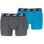 Puma Elements Herren-Boxershorts Mit Logo, 2Er-Pack