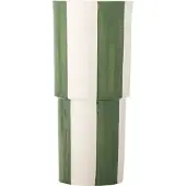 Bloomingville - Floki Vase - Grün - Steingut