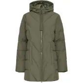 Fransa Steppjacke "Damen Gefütterte Jacke FRMAISE", Damen, Gr. M, grün (grape leaf), Obermaterial: 100% Polyester PES., Jacken Steppjacke