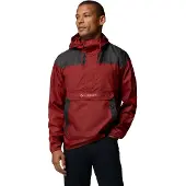 Columbia Men's Challenger II Windbreaker red oxide, shark (632) M