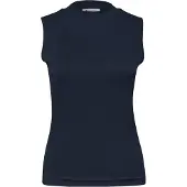Street One Shirttop Sommertop im Silk-Look mit Turtle Neck