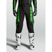 Alpinestars Fluid Apex V2 Hose 2027 Black Green Fluo, Größe: 34
