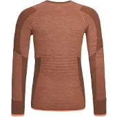 Ortovox - Technisches Langarm-Oberteil aus Merinowolle - 230 Competition LS W Faded Tangerine für Damen - Größe M - Braun