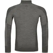 Ortovox - Merinowoll-Unterwäsche - 230 Competition Zip Neck M Dark Sage für Herren - Größe S - Braun