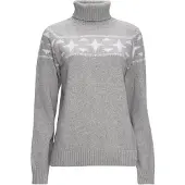 8848 Altitude Sage Wool Rollneck, Damen, grau