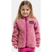 Didriksons Gibbs Fleecejacke, Heather Pink/Cactus Pink, 90