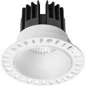 Ideal Lux 319667 GAME TRIMLESS RUND LED-Einbauleuchte D100mm 11W 1100/940lm 3000K IP40 weiß