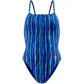 Speedo Printed Web Back Badeanzug