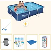 Bestway Steel Pro Rechteckig - 300x201x66 cm - 6-teilig S22089