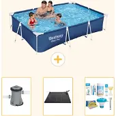 Bestway Steel Pro Rechteckig - 300x201x66 cm - 4-teilig S22727