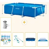 Intex Rechteckiger Frame Pool - 300x200x75 cm - 6-teilig S20046
