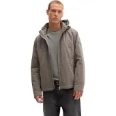 Marc o'polo Blouson , Herren, Gr. M, grau (graphite dust), Obermaterial: 47% Polyester, 42% Baumwolle, 11% Polyamid, regular fit normal, Manschette, Jacken Blouson, regular mit abnehmbarer Kapuze