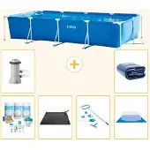 Intex Rechteckiger Frame Pool - 450x220x84 cm - 7-teilig S20072