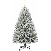 vidaXL Lumi (mit 150 LEDs und goldenen Kugeln)