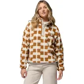 Columbia Fleecepullover Helvetia II Printed Cropped Half Snap damen